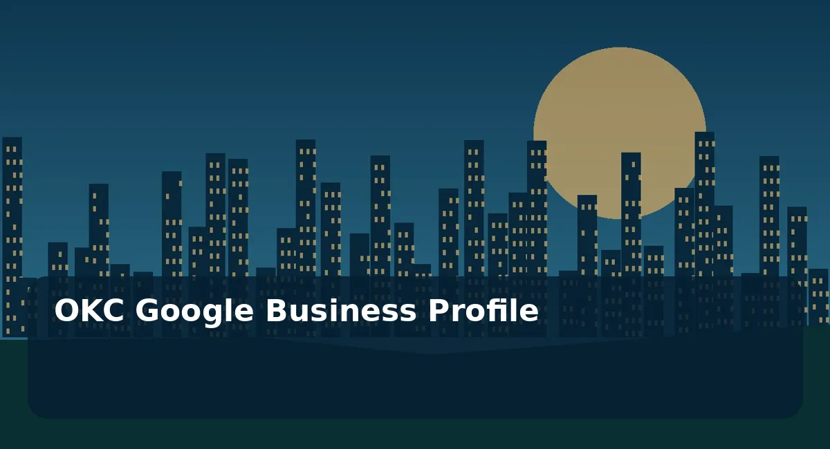 Original editorial illustration for OKC Google Business Profile